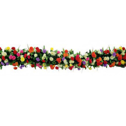 Artificial Flower Pipe Vel - 10 FT - Made of Plastic