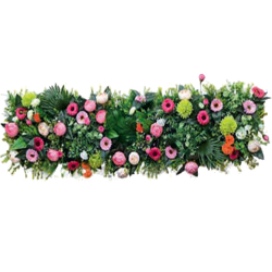 Artificial Flower Pannel - 4 FT - Made of Plastic