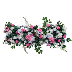 Artificial Flower Panel - 4 FT - Made of Plastic