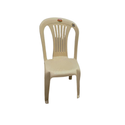 GN Plastic Chair - Made Of Plastic - Cream Color