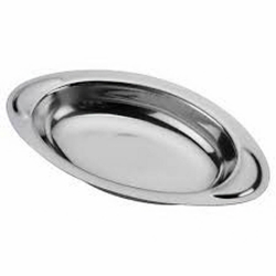 Oval Graten Plate - Made of Steel