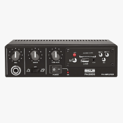 Ahuja PA-200DS Power Amplifiers - 20 Watts - Mobile  PA Mixer Amplifiers