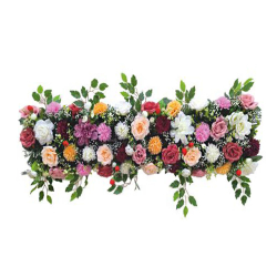 Artificial Flower Pannel - Made of Plastic