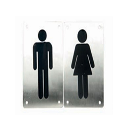 Male & Female Sign Board - Made of Steel