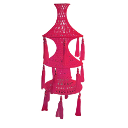 Decorative Hanging Jhumar - 3 FT - Made Of Woolen