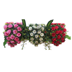 Artificial Flower Pannel - Made of Plastic