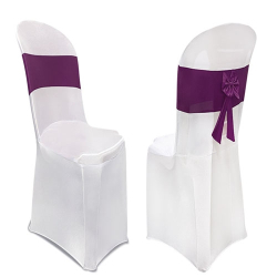 Chair Cover - Made Of Bright Lycra Cloth