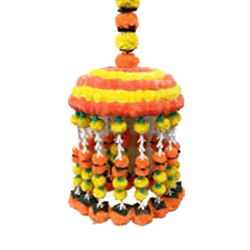 Decorative Wall Hanging Jhumar - 1.5 FT - Made of Pom-Pom