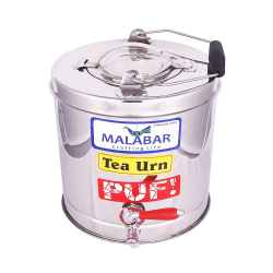 Tea Urn with Faucet Hot & Cold Pot  - Made of Stainless Steel Double Insulated Wall