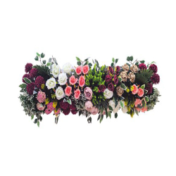 Artificial Flower Pannel - Made of Plastic