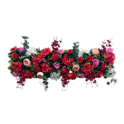 Artificial Flower Panel - 4 FT - Made of Plastic