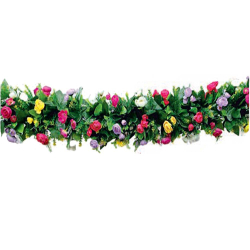 Artificial Flower Pipe Vel - 10 FT - Made of Plastic