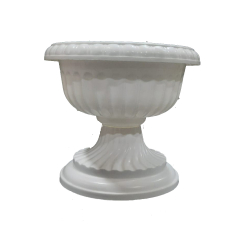 Victoriya pot (10 Inch) White Fresh