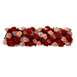 Artificial Flower Pannel - Made of Plastic