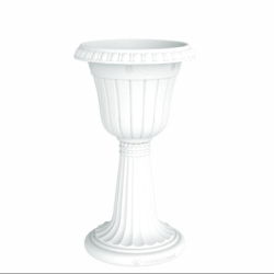 Jumbo Tulip Pot - 22 Inch - White Color