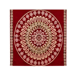 Designer Round Table Top - 4 FT X 4 FT - Made of Shaline Cloth