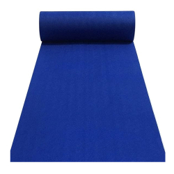 Blue Carpet - 10  FT X 145 FT (700 GSM ) - Made of Felt..