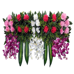 Artificial Flower Pannel - Made of Plastic