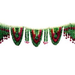 Artificial Flower Toran - 10 FT - Made of Plastic