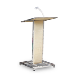 4 FT Mini Special Podium - Made of Stainless Steel.