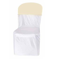 Plain Lycra Chair Cover With Cap - Made Of Lycra