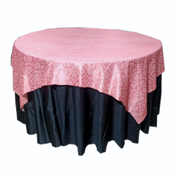 Round Table Top & Frill - Made of  Heavy Crush & Knitting Cloth