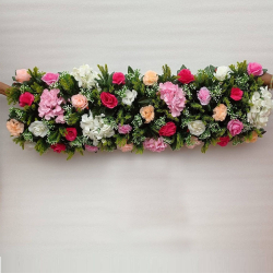 Artificial Flower Panel - 4 FT - Made of Plastic