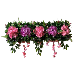 Artificial Flower Pannel - Made of Plastic