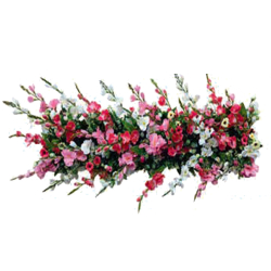 Artificial Flower Panel - 4 FT - Made of Plastic