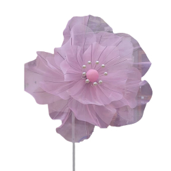 Decorative Flower - Made Of Resin Net