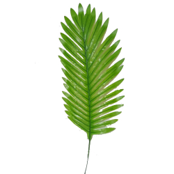 Artificial Green Leaf - 19 Inch - Made of Plastic