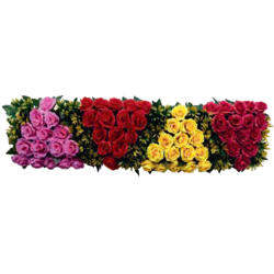 Artificial Flower Pannel - 4 FT - Made of Plastic