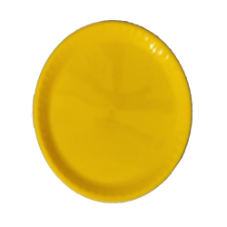 Round Quarter Plates - Made Of Plastic