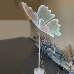 Decorative Butterfly  Light Stand  - Made Of Iron