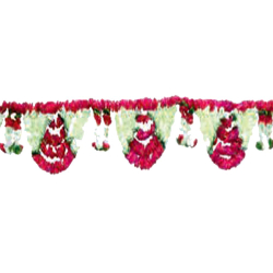 Artificial Flower Toran - 10 FT - Made of Plastic