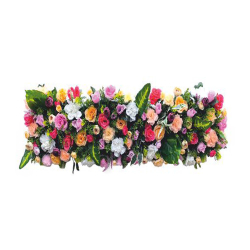 Artificial Flower Pannel - Made of Plastic