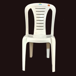 Surya Plastic Chair - Made Of Plastic - White Color