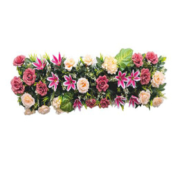 Artificial Flower Pannel - Made of Plastic