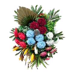 Artificial Flower Bouquet - Made of Plastic