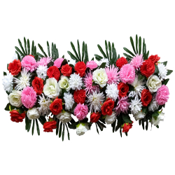 Artificial Flower Pannel - Made of Plastic