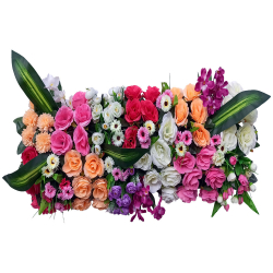 Artificial Flower Pannel  - Made of Plastic