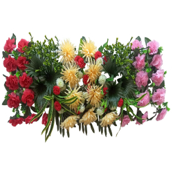 Artificial Flower Pannel  - Made of Plastic