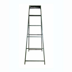 Foldable Ladder 18 Gauge - 7 FT - Made of Iron ( Heavy)