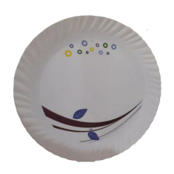 Round Dinner Plate  - 13 Inch - Made Of Plastic Material