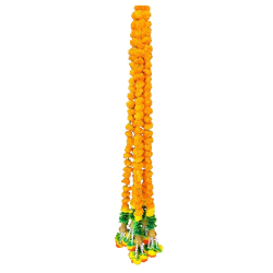 Marigold With Hanging Bell - Made Of Plastic