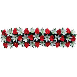 Artificial Flower Pannel - 4 FT - Made of Plastic