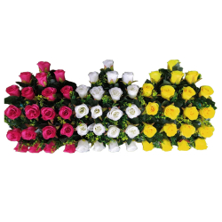 Artificial Flower Pannel - 3 FT - Made of Plastic