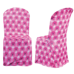 Digital Printed Banquet Chair Cover - Made Of Spandex Cloth