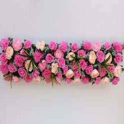 Artificial Flower Panel - 4 FT - Made of Plastic