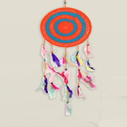 Samloon Dream Catcher - 10 Inch x 25 Inch - Multi Color